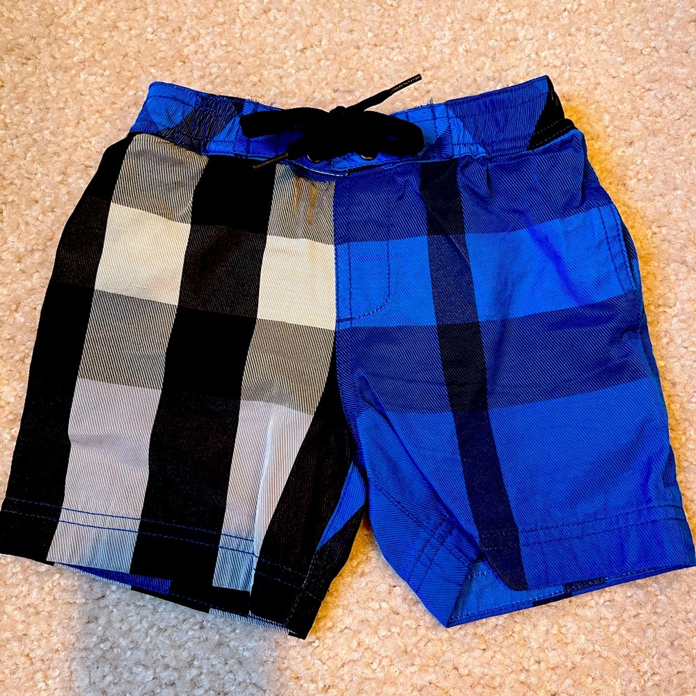 Burberry toddler swim trunk